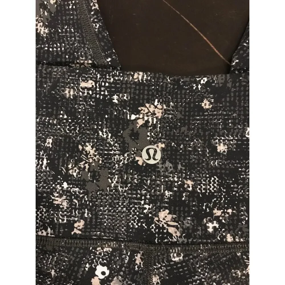 Lululemon Wunder Under High Rise Tight 28” Size 8 Equalized Multi Luxtreme